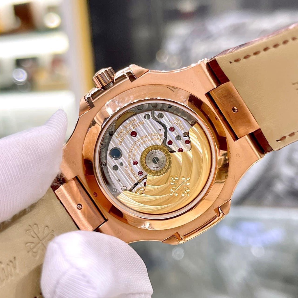 ĐỒNG HỒ NAM PATEK PHILIPE 5726 Moon Phase Brown khung G Nieng - Máy Thụy Cal - Automatic- 40mm BẢO HÀNH 3 Năm