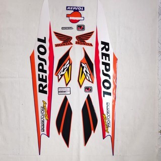 Bộ tem xe wave repsol cho wave 100cc