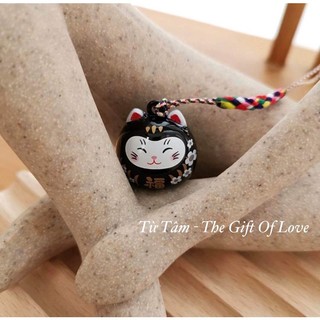 Từ tâm shop - móc khoá mèo thần tài chiêu tài ms:54