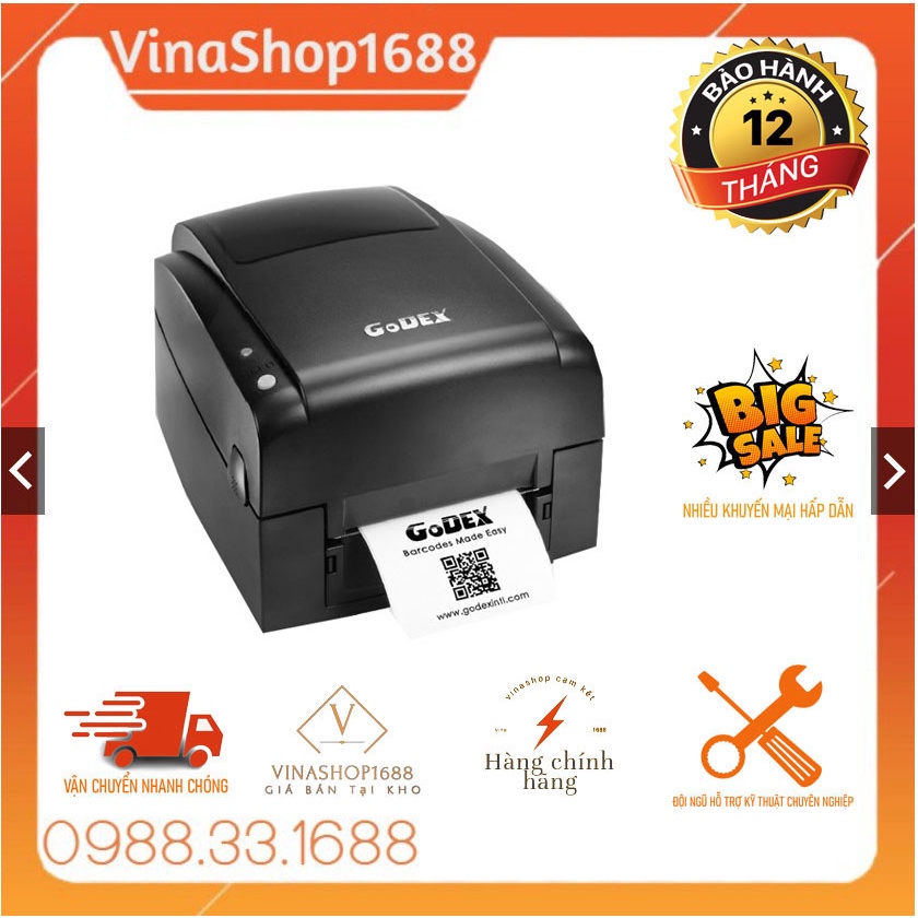 Máy in mã vạch Godex EZ130