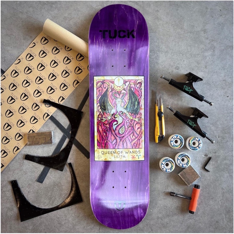 COMPLETE TUCK SKATEBOARD - VÁN TRƯỢT BỘ TẬP LUYỆN CHUYÊN NGHIỆP TUCKSKATEBOARD