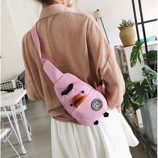 TÚI ĐEO CHÉO VỊT CON (ảnh chụp thật ở cuối)