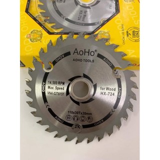 Lưỡi cắt gỗ Aoho 110*30 răng