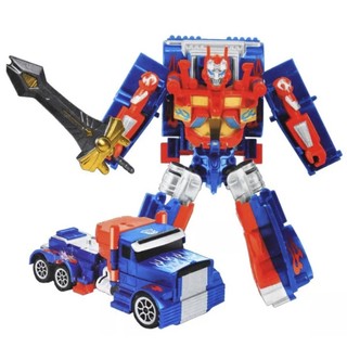 Đồ chơi lắp ráp siêu nhân biến hình xe - super change robot 332