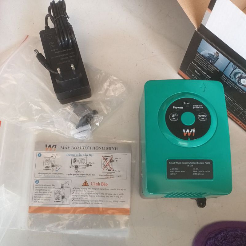Máy bơm tăng áp 24V Dc.Máy bơm tăng áp chống giật