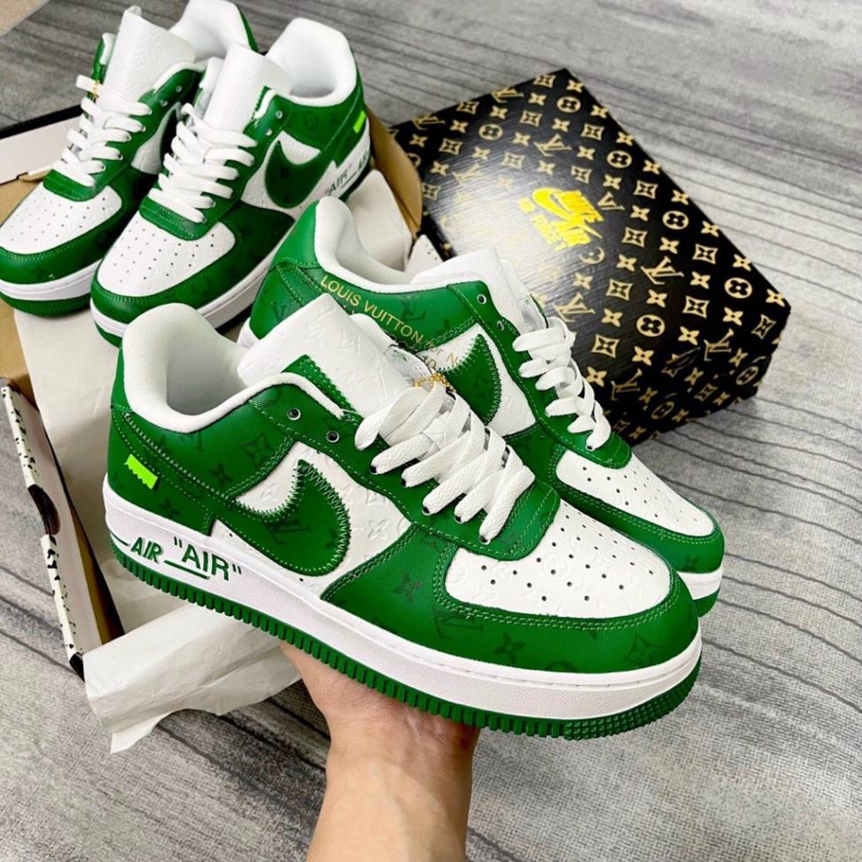 Giày Nike_LV AF1, Giày Air Force 1 LV 3 Phiên Bản Màu Sắc Nam Nữ Thể Thao Thời Trang Hàng Cao Cấp Full BoxTất vớ nam nữ