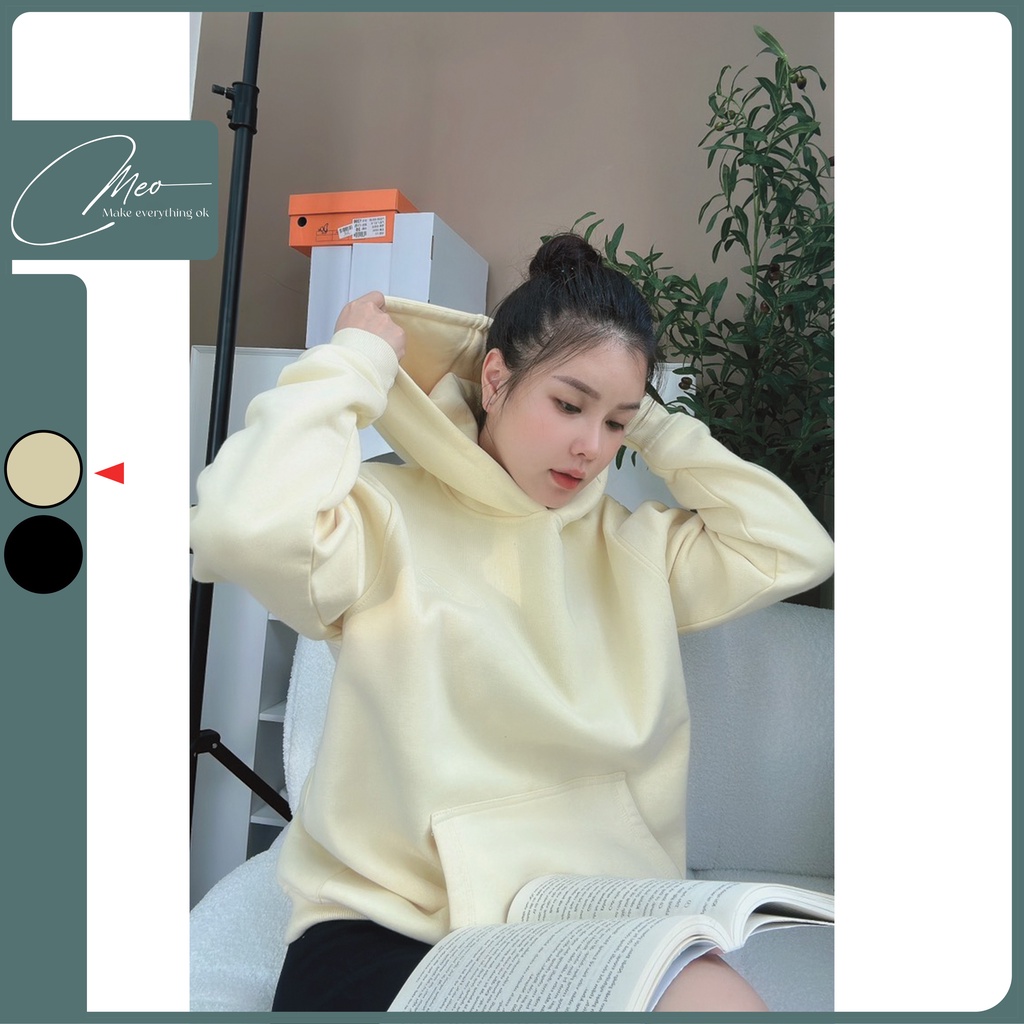 Áo Hoodie nữ nỉ bông cute | BigBuy360 - bigbuy360.vn