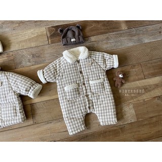 Khoác suit gấu chần bông dày siêu ấm, săn Sale Hibye Hàn Quốc