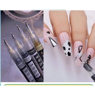 Bút vẽ vinimay bút vẽ nét mực nail siêu nét