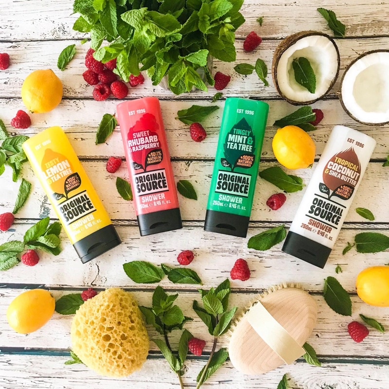 Sữa tắm 100% thiên nhiên thuần chay Original Source 250ml