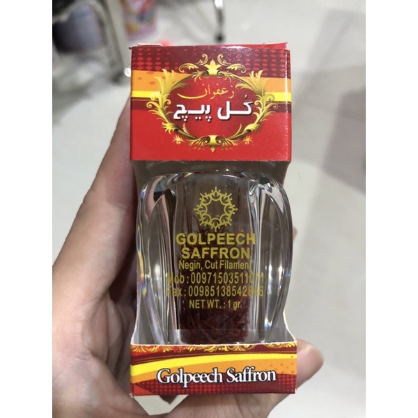 SAFFRON NEGIN( Nhụy hoa Nghệ Tây) GOLPEECH SAFFRON