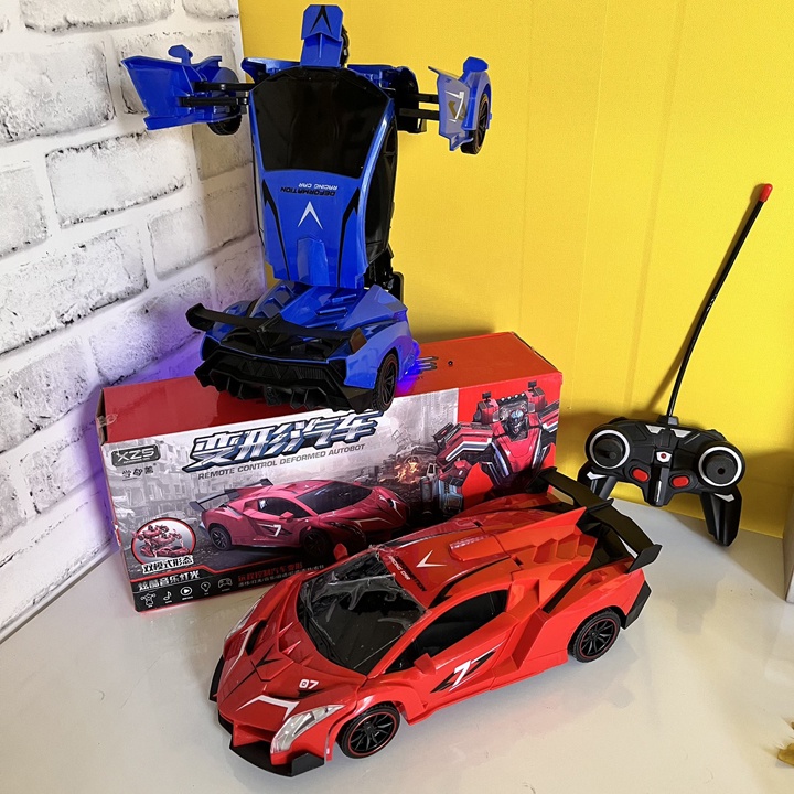 Ô tô điều khiển từ xa biến hình Robot - OTO0