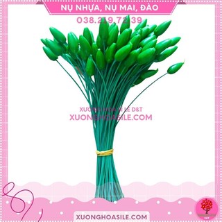 1kg nụ mai nhựa xanh