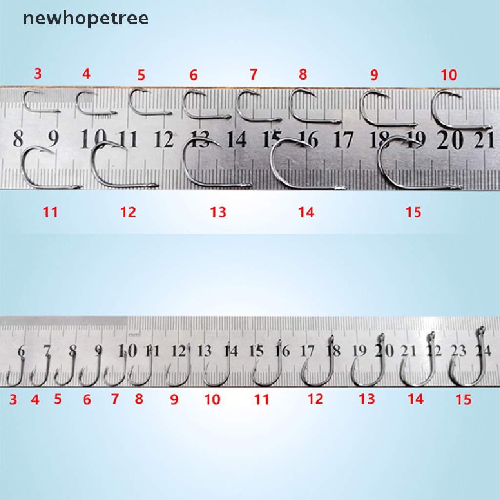 Hộp 100 Lưỡi Câu Cá Bằng Thép Carbon Cao Cấp Mềm Mại Tiện Dụng