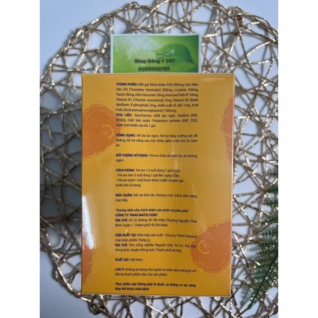 ✅ SIRO TRẺ EM PSK KID  chính hãng