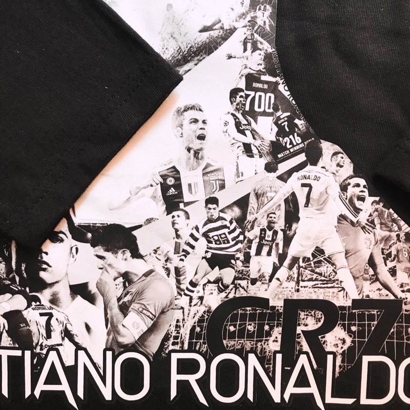 Áo Thun Unisex BEEBEE 100% Cotton cristiano ronaldo beebee-cr7001