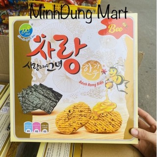 Bánh rong biển mật ong hộp giấy 365g