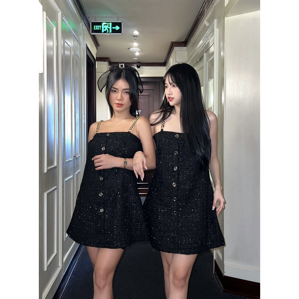 Đầm TWEED OVERSIZE DRESS