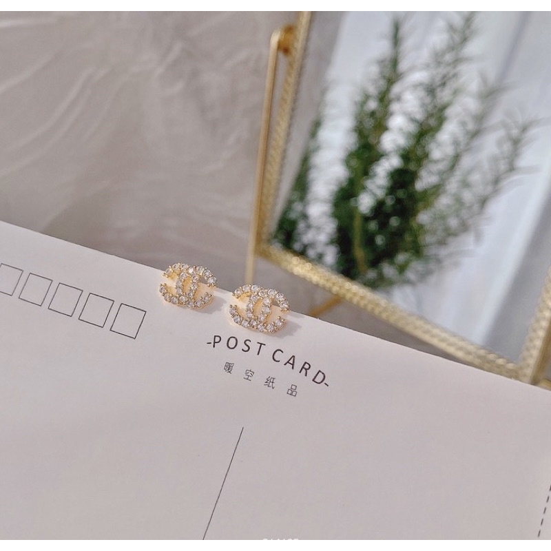 Bông tai, khuyên tai chữ X cá tính size mini cute