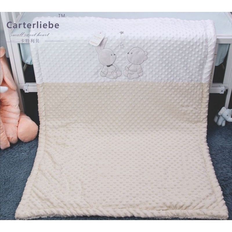 Chăn Lông Cừu  Cho Bé - Kích Thước 90*120CM - Hàng Dày Đẹp