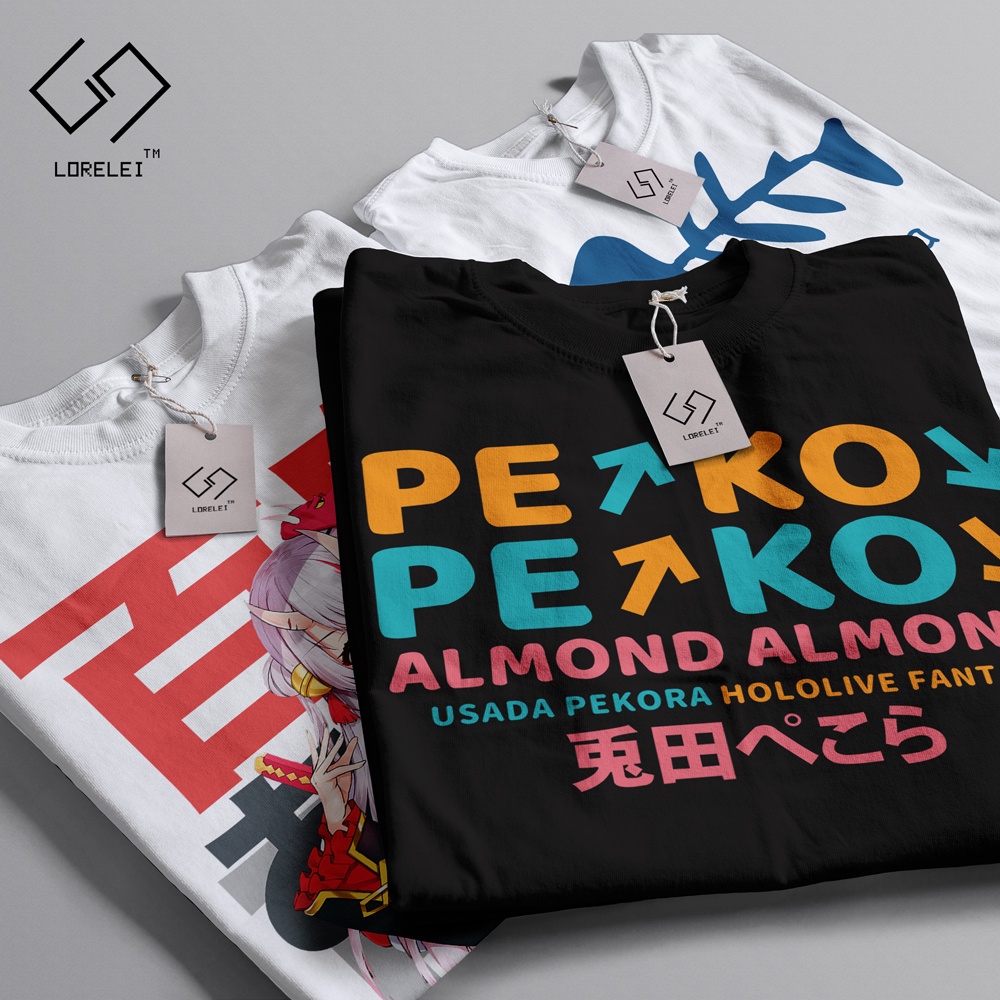 Áo thun Hololive Minato Aqua  ngắn tay