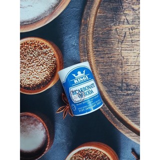 Bột nở baking soda kings 100g - bicarbonate of soda - natrium bikarbonat