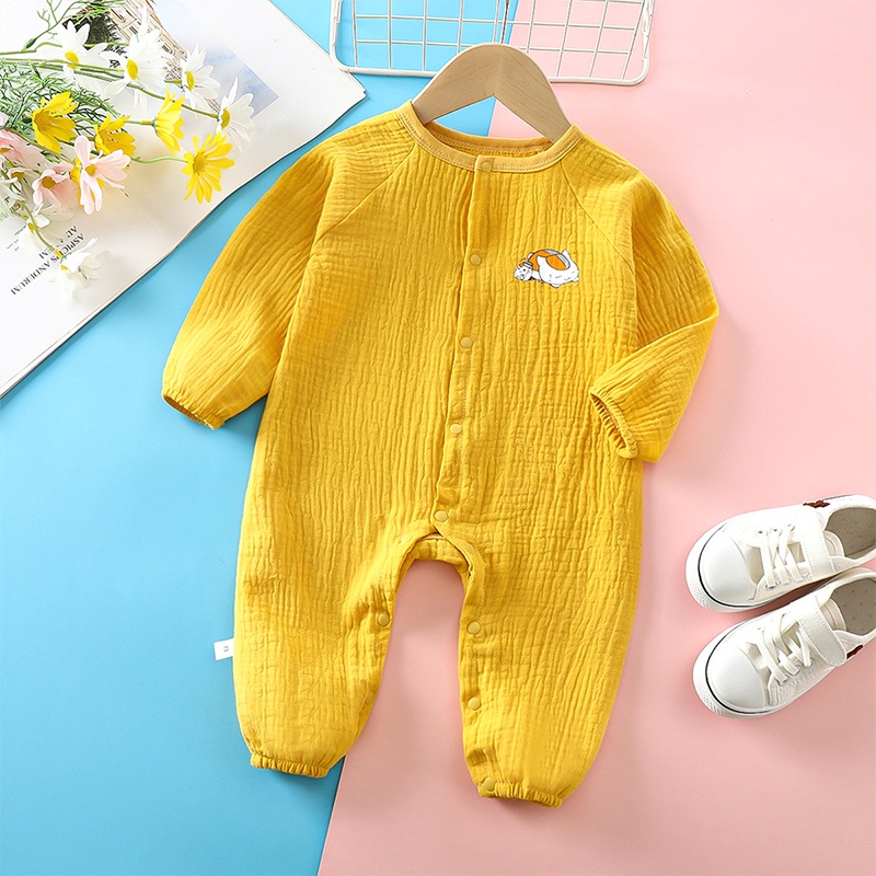 Bộ Áo Liền Quần Hai Lớp Thoáng Khí Dành Cho Bé