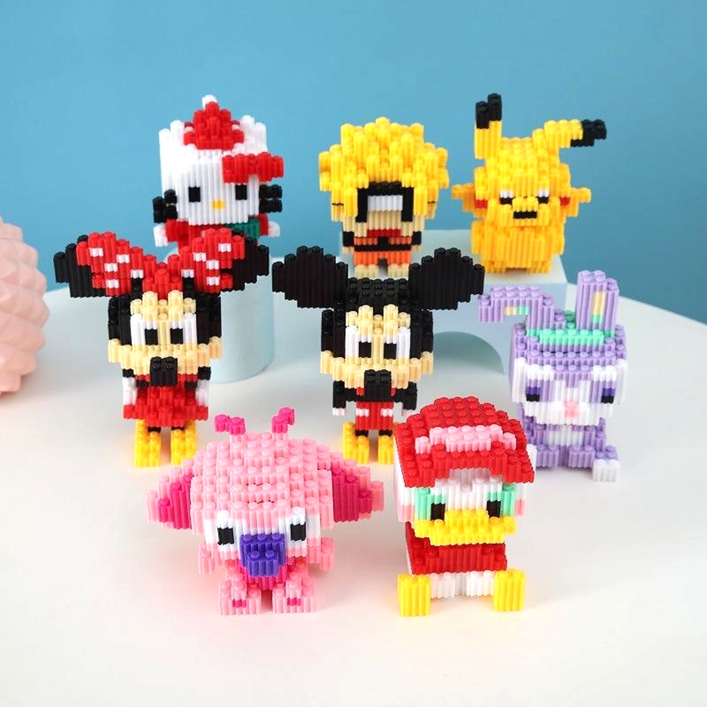 Mô hình lắp ráp marvel siêu anh hùng 3d mini bộ xếp hình người nhện sắt dơi giá rẻ cho bé trẻ em thông minh Gôn đồ chơi