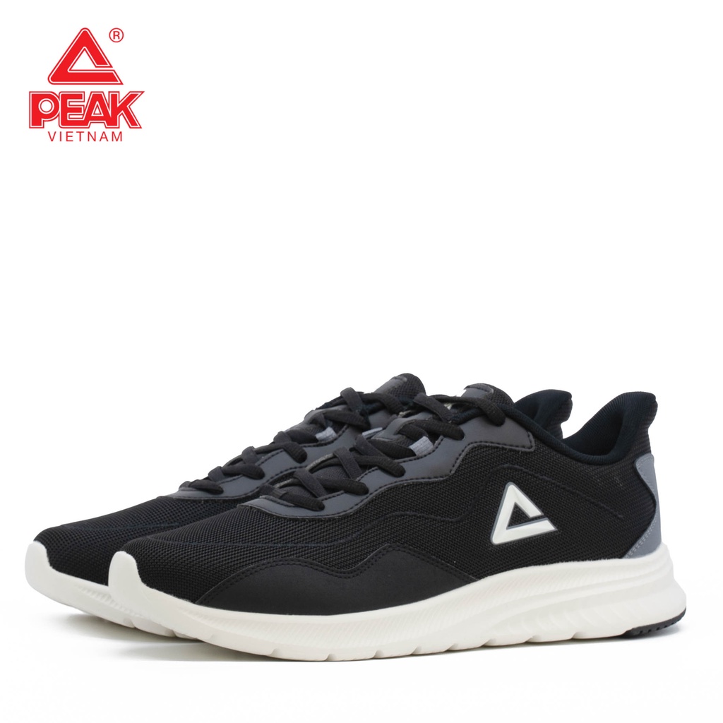 Giày chạy bộ nam PEAK Running Light Comfortable E224057H, giày thể thao running siêu nhẹ