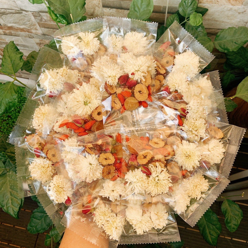 TRÀ DƯỠNG TÂM (SET 20 GÓi) Hỗ Trợ Giải Tỏa Căng Thẳng, Dưỡng Da, Tăng Cường Trí Nhớ