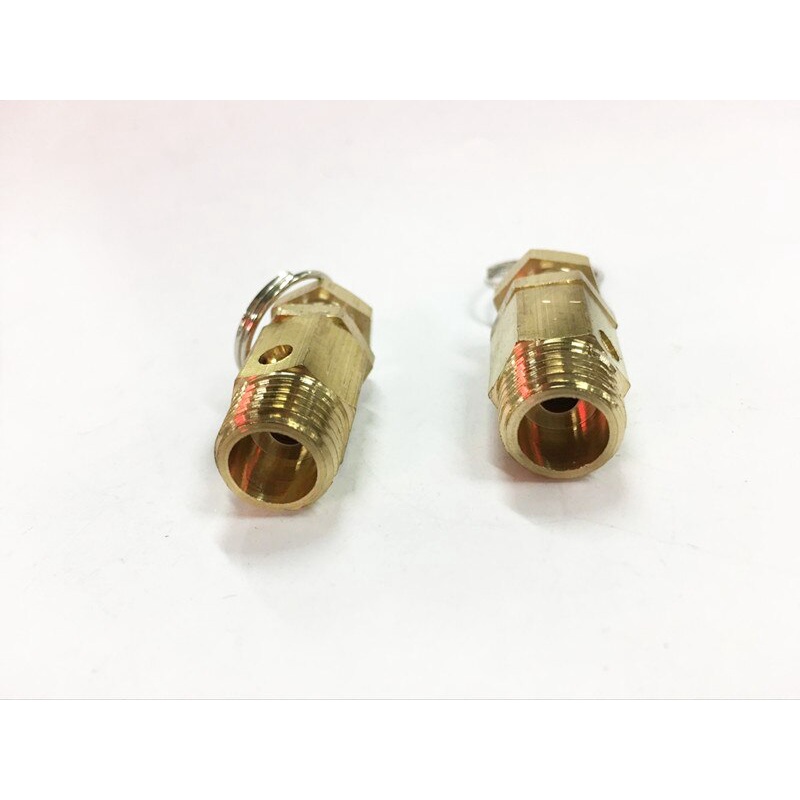 Van xả khí nén tự động - van an toàn khí nén ren 13mm và ren 17mm