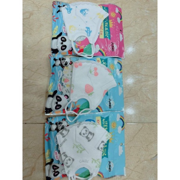 Bán sỉ thùng 300 chiếc Khẩu Trang 6D Mask TRẺ EM JUNO
