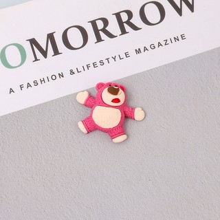 🌸CHARM GẤU DÂU LOTSO TRANG TRÍ🍓