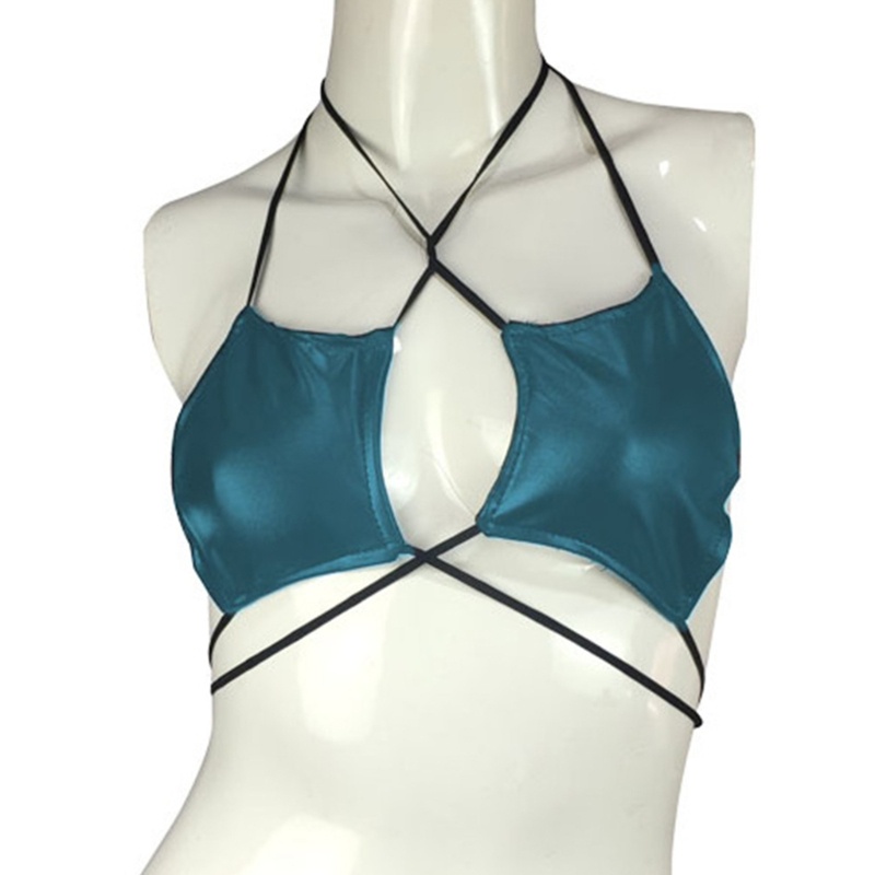 Bộ Bikini 2 Mảnh Cột Dây Họa Tiết Ngôi Sao Quyến Rũ Cho Nữ