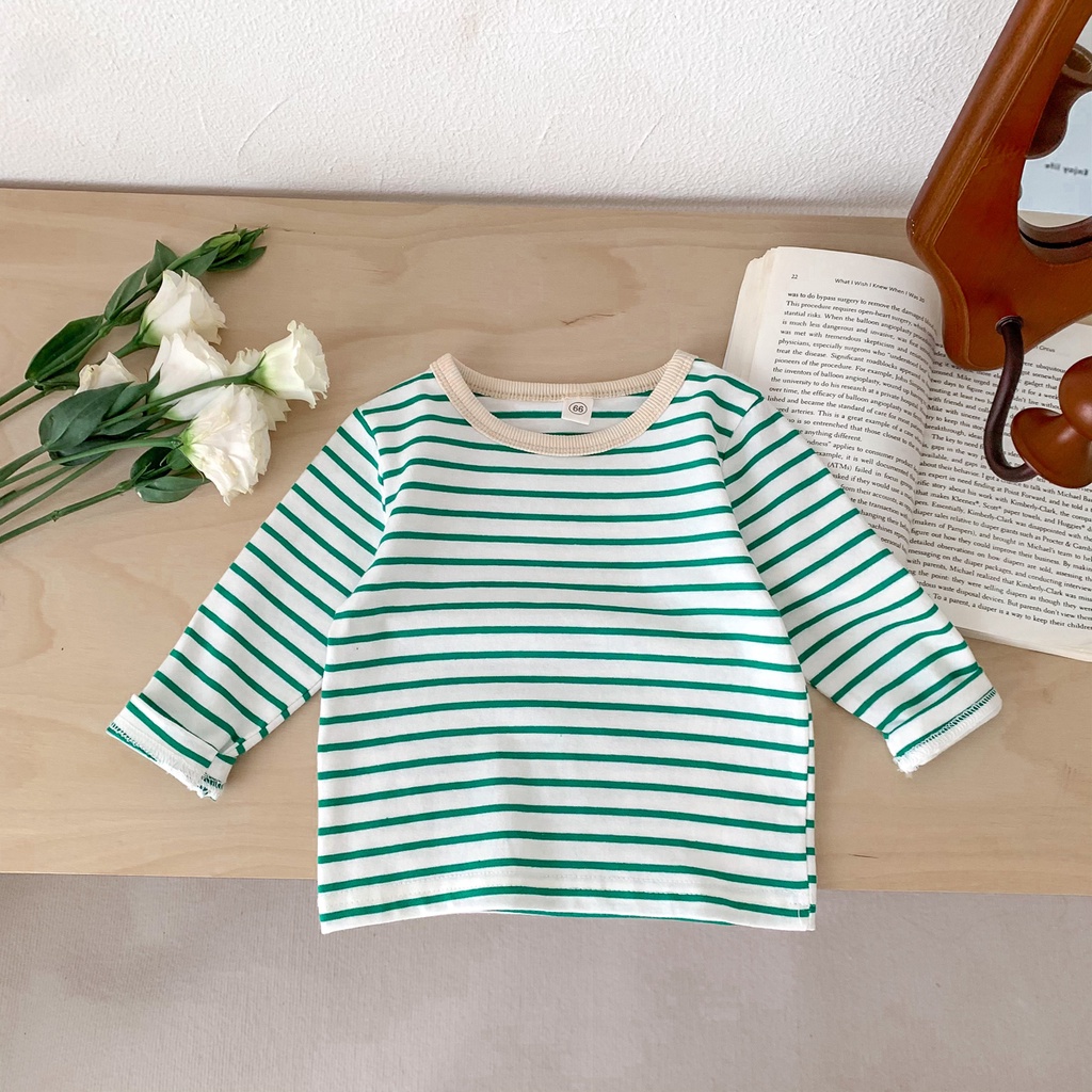 Áo Thun Cotton Dành Cho Bé Sơ Sinh Từ 0-24 Tháng Tuổi