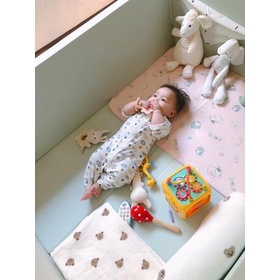 Giường đa năng cho bé  độ tuổi bé từ sơ sinh trở lên nhập khẩu Bonitabebe Hàn Quốc