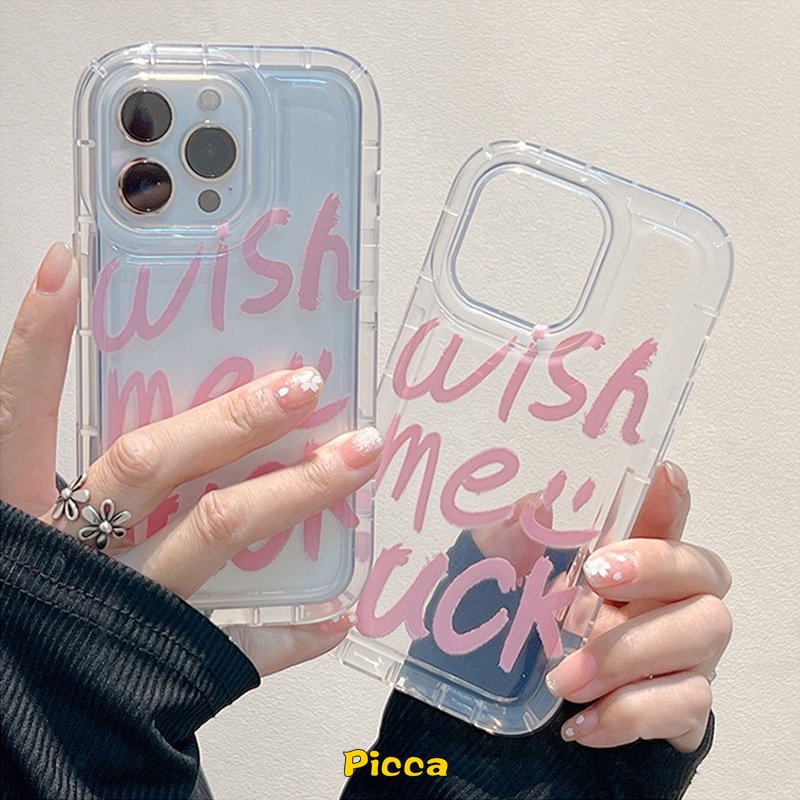 Ốp Điện Thoại TPU Dẻo Trong Suốt In Chữ Graffiti Thời Trang iPhone 6 14 6S 7 8 Plus XR 11 14 13 12 Pro MAX 7plus 8plus X XS MAX
