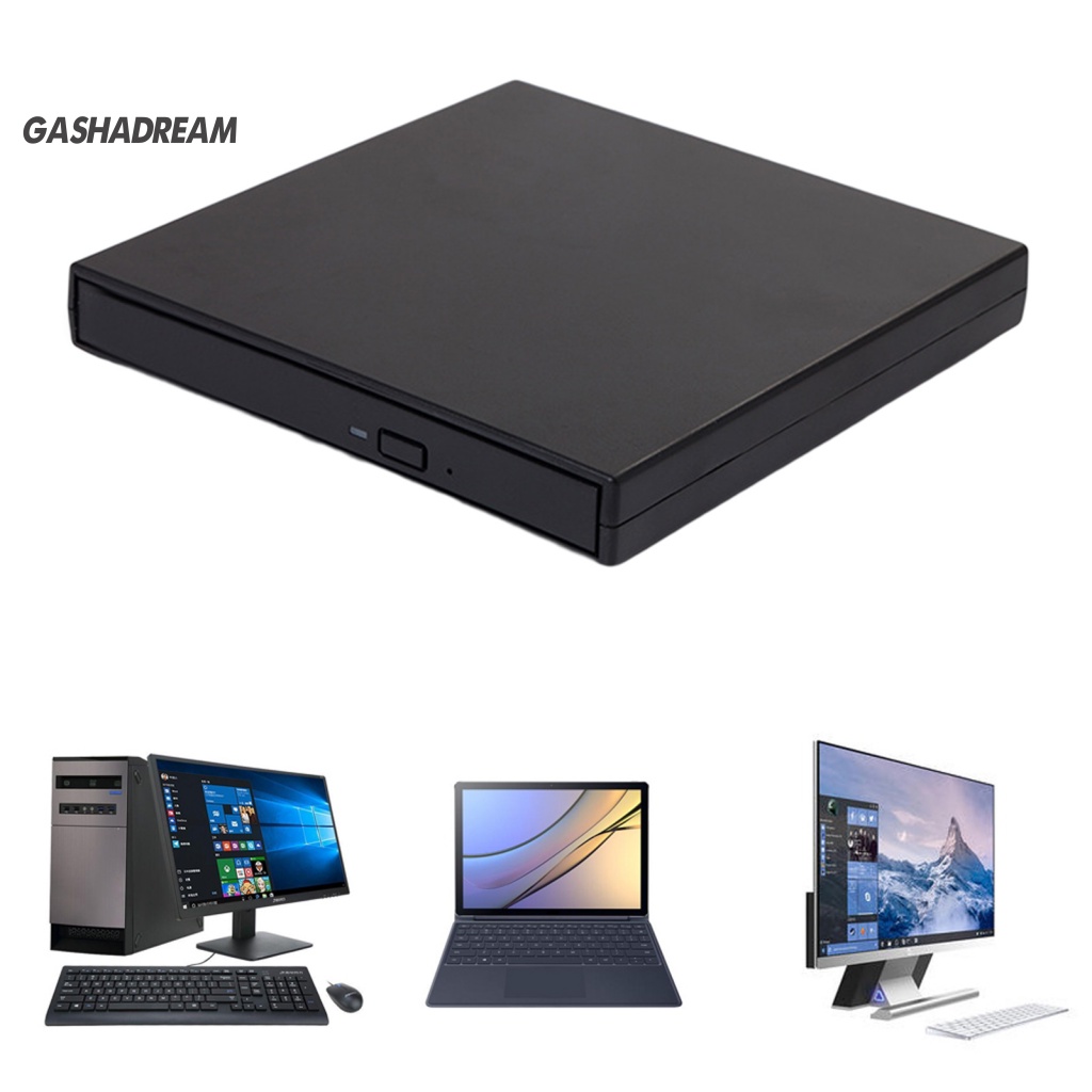 Đầu Đọc Đĩa DVD USB 2.0 DVD / VCD / CD-RW Tiện Dụng