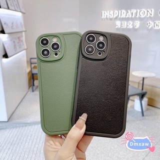 Ốp Điện Thoại Da Cừu Mềm Màu Tương Phản Chống Sốc Cho Samsung Galaxy A50 A20 A30 A20S A51 A21S A10S A11 M11 M31