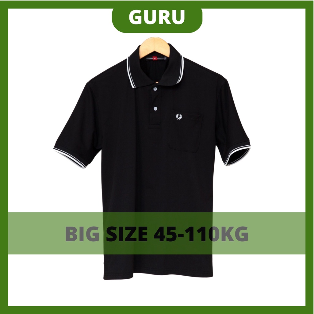 Áo trung niên nam big size lớn cho bố ba có túi polo cao cấp, áo tặng bố ba sang trọng GURU_Mã TRON