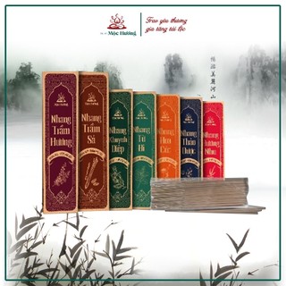 Nhang Thiên Nhiên Nhang Sạch Mộc Hương TN - AT 100% Tự Nhiên set 8 hương