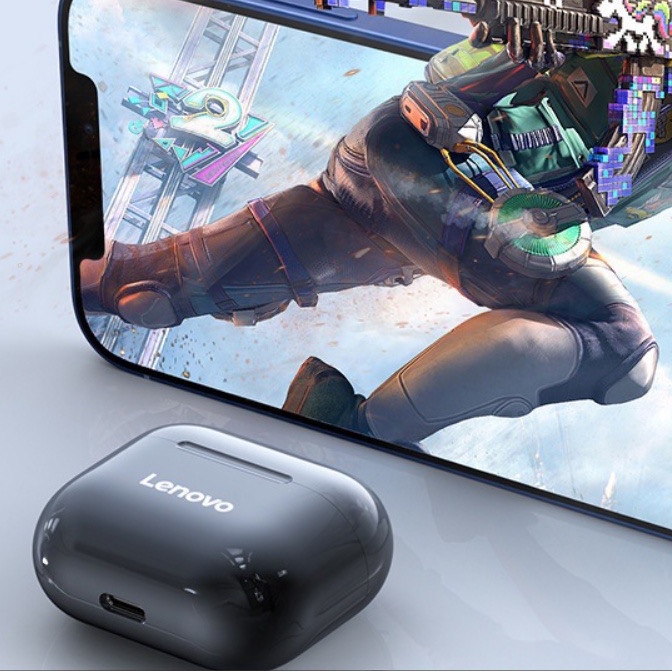Tai Nghe Lenovo LP40 2022 Tai nghe Bluetooth không dây LP40 PRO TWS 5.1 Điều khiển kép Độ trễ thấp,Bảo Hành 12 Tháng