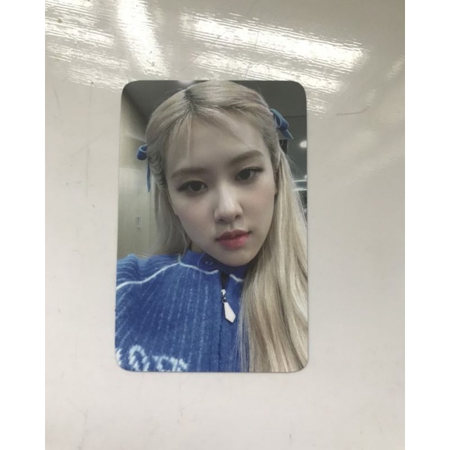 Lẻ Card Ảnh Bo Góc Blackpink Rosé Pre Ktown4u Trong Album -R- Siêu Hot