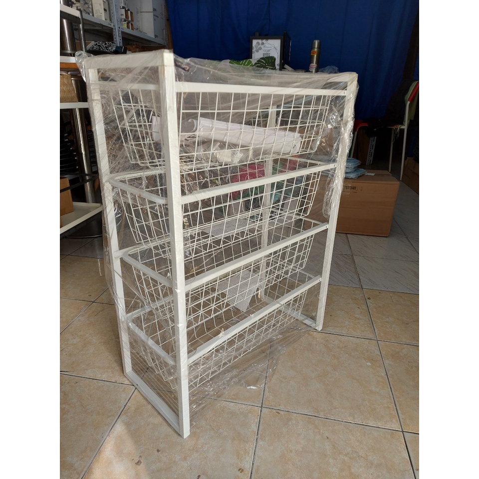 OUTLET KHUNG CÓ GIỎ KÉO JONAXEL IKEA - TRẮNG 25x51x70 cm