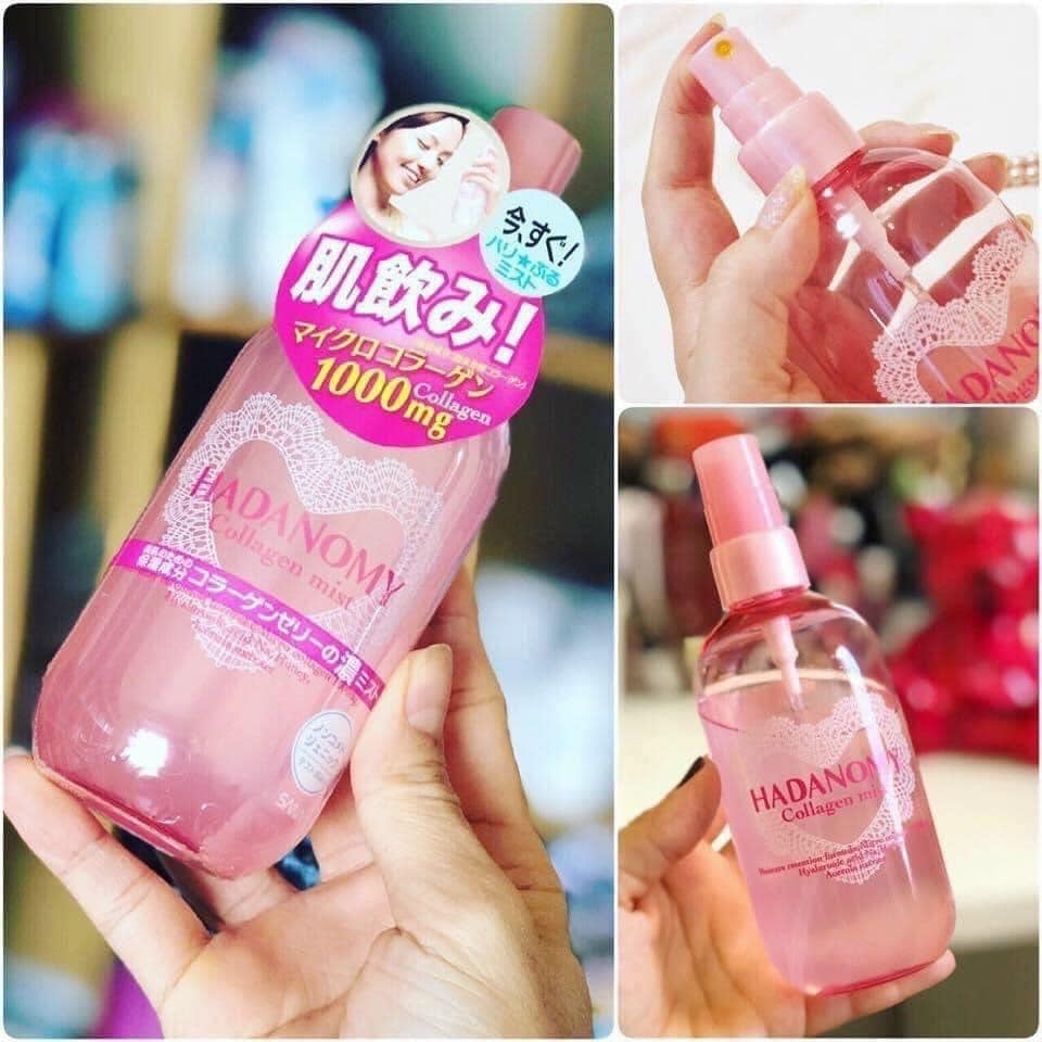 Xịt khoáng Hadanomy Collagen Mist 250ml