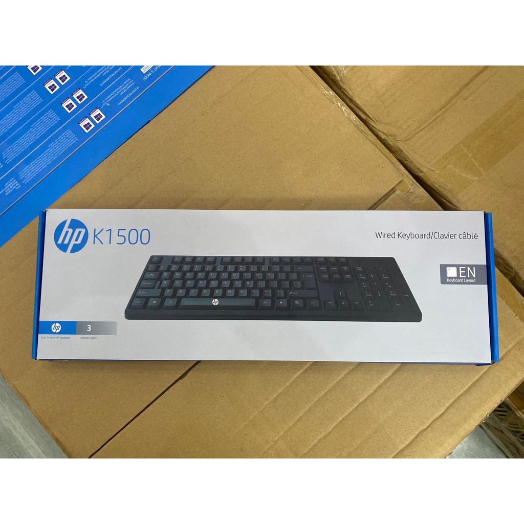 Bàn phím văn phòng HP K1500 - Bảo hành đổi mới 12 tháng