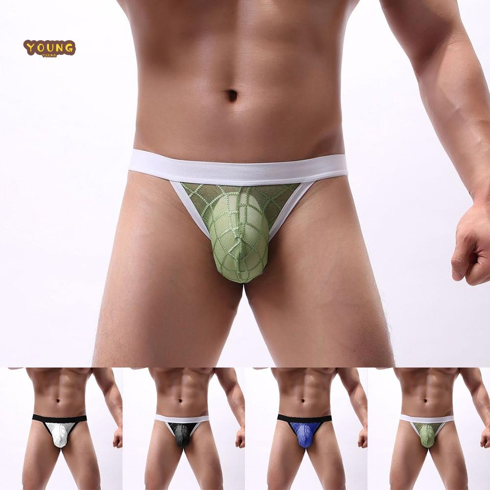 Quần Lót Nam Polyester Tanga Thoáng Khí
