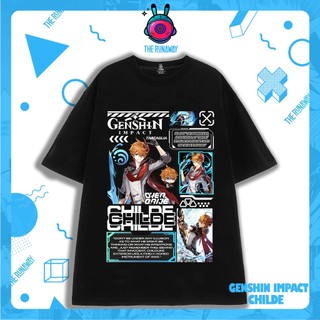 Áo phông Genshin Impact: Childe 100% Cotton Nam / Nữ by The Runaway