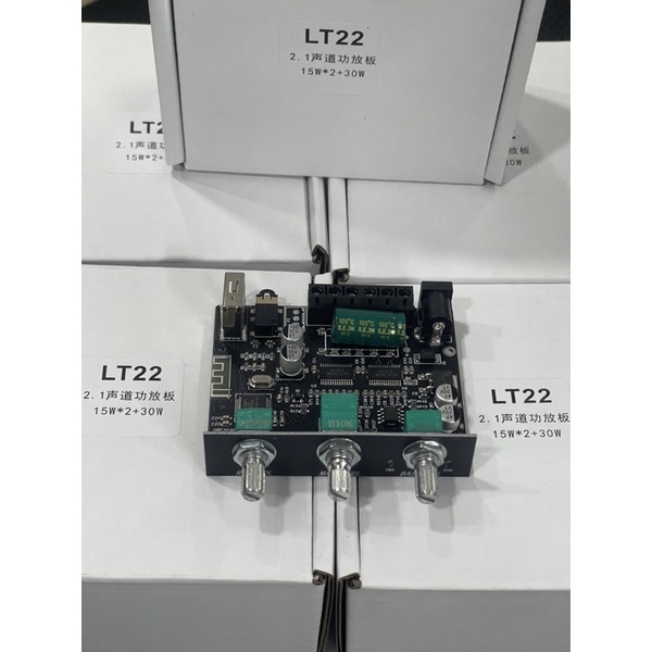 ZK-LT22-Mạch Khuyếch Đại Âm Thanh Wuzhi ZK-LT22 2.1 Kênh 15Wx2+30W Bluetooth 5.1 hỗ trợ TWS Chính Hãng