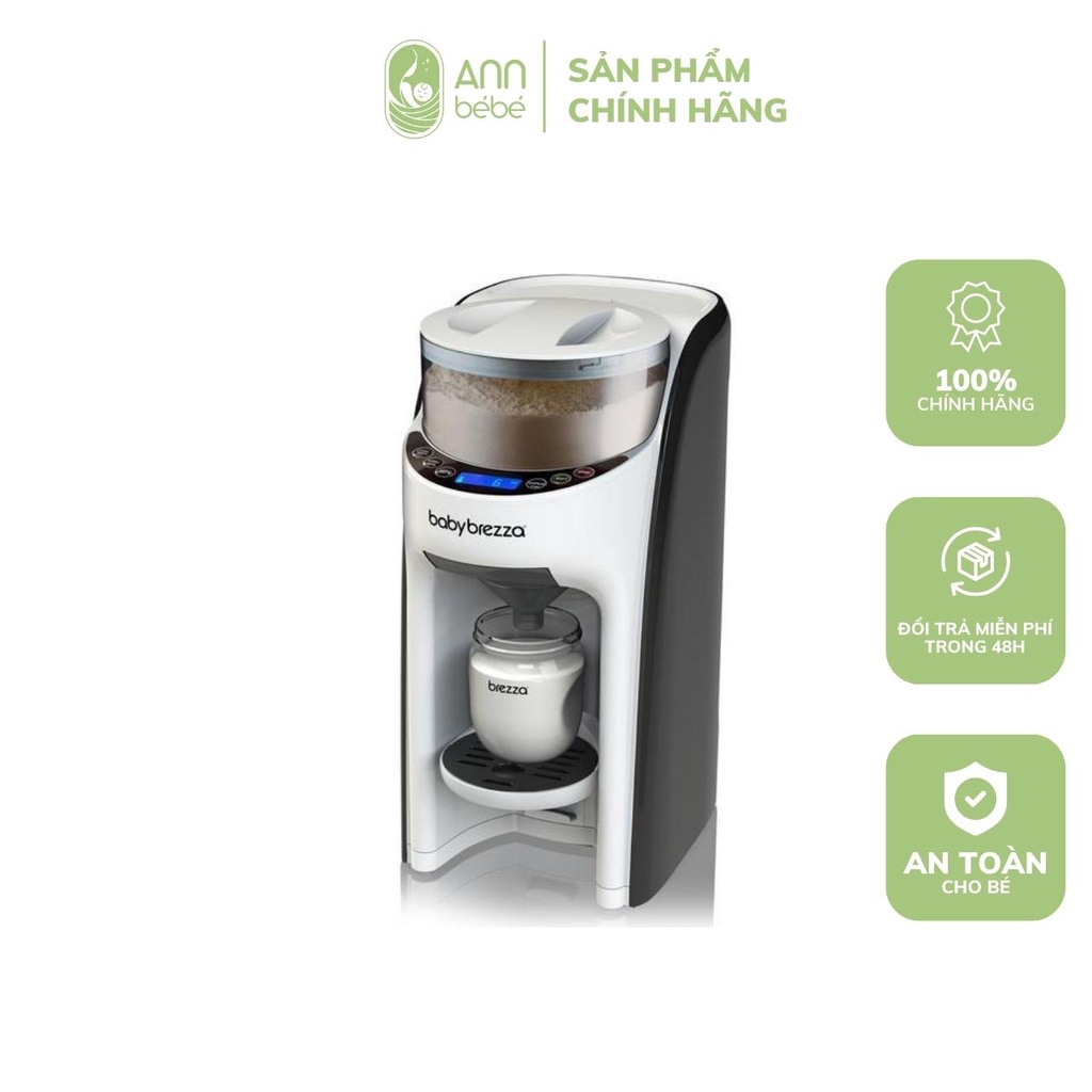 Máy Pha Sữa Baby Brezza Formula Pro Advanced - Black White / Máy Pha Sữa Cho Bé Cao Cấp An Toàn